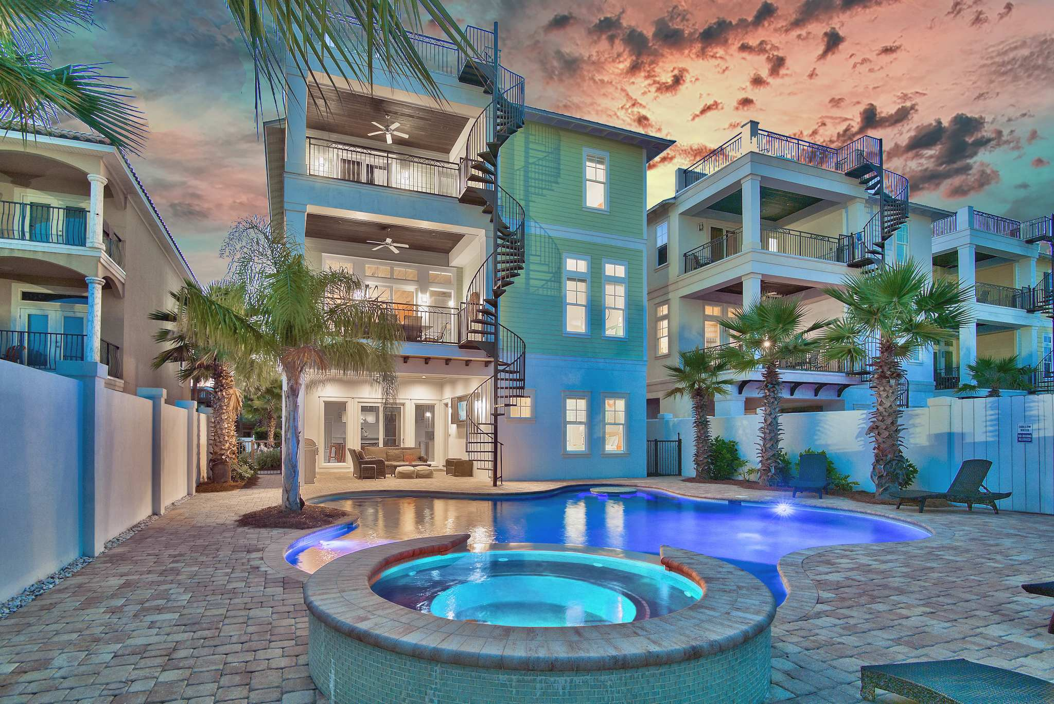 Beach View, Decks, Pool, Spa, Game Room | Sea E O